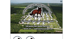 Desktop Screenshot of foxmountaincampingpark.com